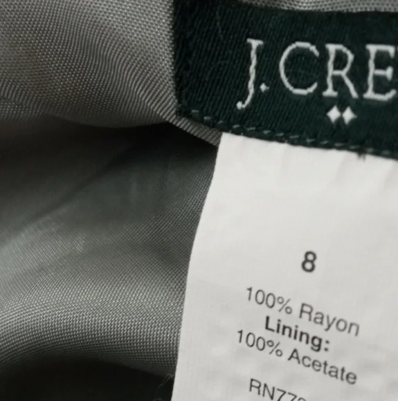 J. Crew Slate Grey Fully Lined Sheath Dress- Size: 8 - Picture 5 of 12